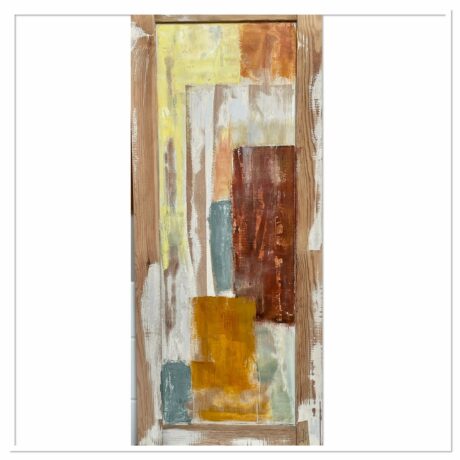 Acrylique sur bois 
37 x 88 cm